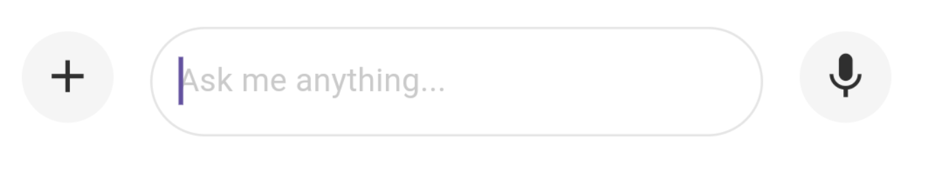 Screenshot of entering
text