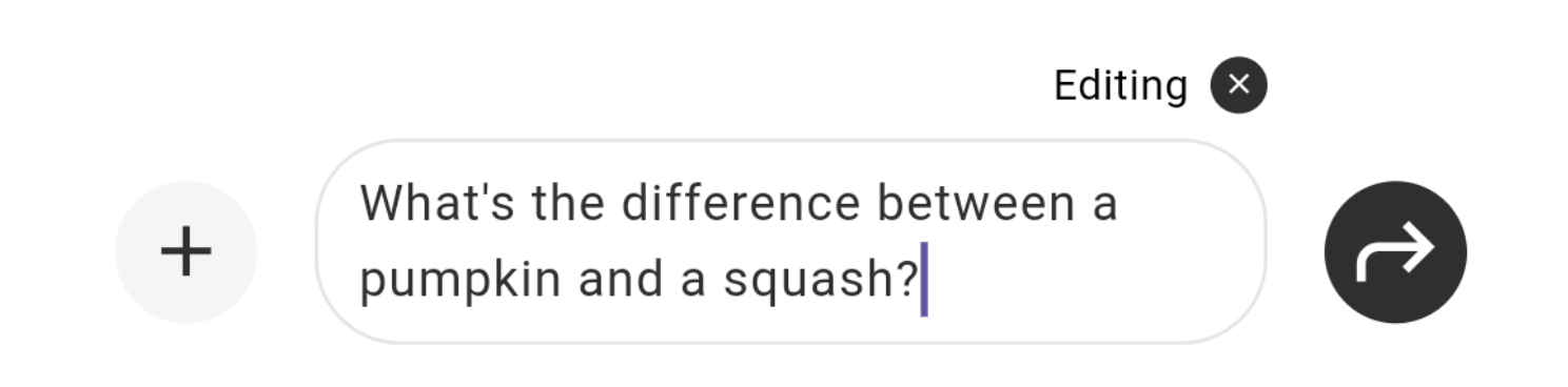 How to exit editing
mode